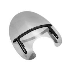 Windschutzscheibe HH DE LUXE univ black für Gabel konisch Ø55-58