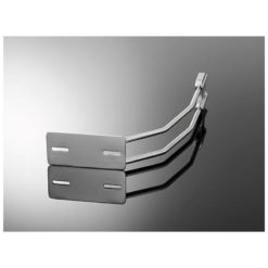 Kennzeichenhalterung HH chrom über Rad, Radachsmontage Ø 20mm