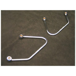 Satteltaschenhalter HH (Paar) mit Befestigungskit chrom Yamaha