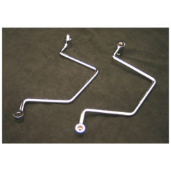 Satteltaschenhalter HH (Paar) mit Befestigungskit chrom Yamaha