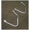 Satteltaschenhalter HH (Paar) mit Befestigungskit chrom Yamaha