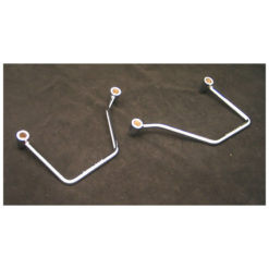 Satteltaschenhalter HH (Paar) mit Befestigungskit chrom Yamaha