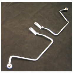 Satteltaschenhalter HH (Paar) mit Befestigungskit chrom Suzuki