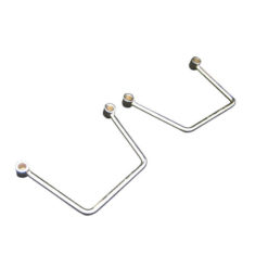Satteltaschenhalter HH (Paar) mit Befestigungskit chrom Suzuki