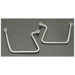 Satteltaschenhalter HH (Paar) mit Befestigungskit chrom zu HD