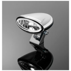 Scheinwerfer HH MINI OVAL chrom H3 12V 55W 50x115x115mm E-Hom