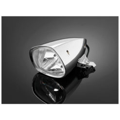 Scheinwerfer HH ANGLE mit klarem Glas chrom E-Hom