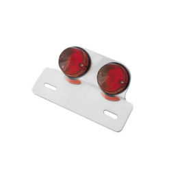 Ersatzgläser HH zu Rücklicht DUAL ROUND rot (2Stk)