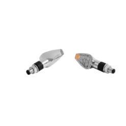 Blinker HH (Paar) TRIANGLE 3D LED lang chrom M10-27x47x30 E-Hom
