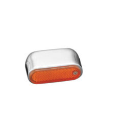 Glas orange zu Lampe oval HH zu 68-607 und 68-609