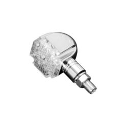 Blinker HH (Paar) GOTHIC LED chrom M8-40x60x45mm E-Hom