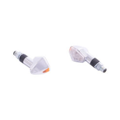 Blinker HH Paar HEXAGON LED kurz chrom (30x40x40mm) E-Hom