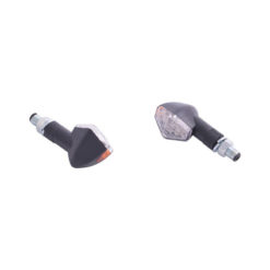 Blinker HH (Paar) HEXAGON LED kurz schwarz M10-30x40x40mm E-Hom