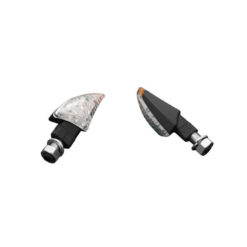 Blinker HH (Paar) SHARK kurz Carbon-Look (30x60x27mm) E-Hom