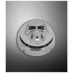 Horn / Hupe Cover HH SKULL (1 Stück) chrom