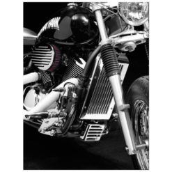 Kühlerabdeckung HH chrom Suzuki C800, M800, VL800