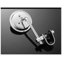 Rückspiegel HH (1 Stück) ROUND Ø75 SHORT (Lenkerbefest. Ø22/25)