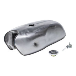 Benzintank HH RETRO RACING komplett L55 B23 H17, ab Rahmen 7.5cm
