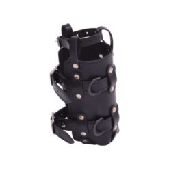 Flaschenhalter HH LEDRIE Echt-Leder für 1-Liter-Flasche Ø8cm