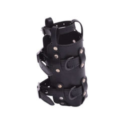 Flaschenhalter HH LEDRIE Echt-Leder für 1.5-Liter-Flasche Ø8cm