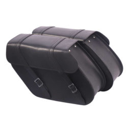 Satteltasche HH (Paar) LEDRIE RIGID Echt-Leder L43 D16.5 H27 12L