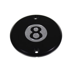 Motor-Cover HH 8-BALL rechte Seite black zu allen Victory