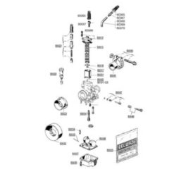 Clip Düsennadel Vergaser Dellorto PHBG