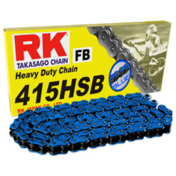 Antriebskette Mofa RK 415HSB 122L, Kette 415 super-verstärkt, blau