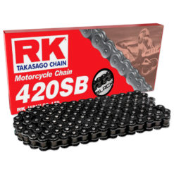 Kette 420 RK 420SB 140L, verstärkt, ohne O-Ring, FD (schwarz)