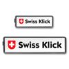 Kennzeichenrahmen SWISS KLICK Langformat Carbon-Look