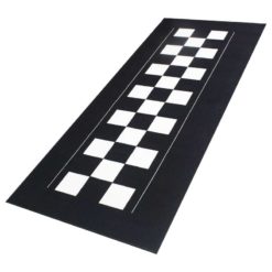 Moto Teppich BIKETEK Series 4 Checker Board 80x190cm
