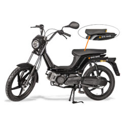 Bye Bike RETRO Mofa, schwarz glanz short seat - Typ: 7BA601