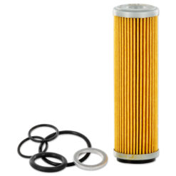 Oelfilterset + O-Ringe Oelfilter, Oelsieb, Oel-Einl.-Ausl.-schrauben Fantic 500