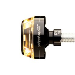 Blinker motogadget (1 Stück) m-BLAZE Disc mit LED in SCHWARZ (Montage: vor