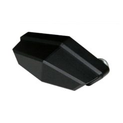 Kennzeichenbeleuchtung TECH QUADRO aus ALU in SCHWARZ mit 4x LED (46