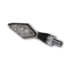 Blinker HIGHSIDER (Paar) PEN HEAD DOUBLE aus ALU in CHROM/GETOENT Blink.,