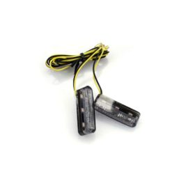 Blinker SHIN YO (Paar) SHORTY 2 PRO mit LED KLAR zum kleben (40 x 8 x 13mm
