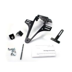 Kennzeichenhalter HIGHSIDER TYP 1 in SCHWARZ UNIVERSAL, Montagefläche 92x9