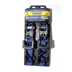 Ratschen-Zurrgurt-Set MP (Paar) zur Ladungssicherung mit Griff und S-Haken