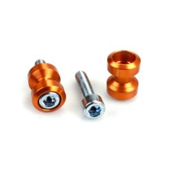 Ständeraufnahmen MP (Paar) in Orange zu KTM mit Gewinde M10 x 1.5mm