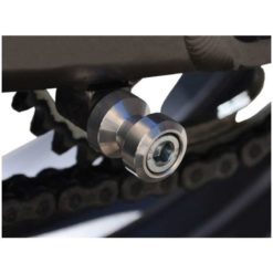 Ständeraufnahmen MP (Paar) in Silber zu Kawasaki mit Gewinde M10 x 1.25mm