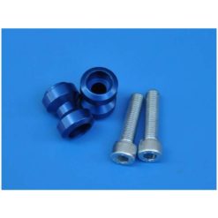 Ständeraufnahmen MP (Paar) in Blau zu Kawasaki mit Gewinde M10 x 1.25mm