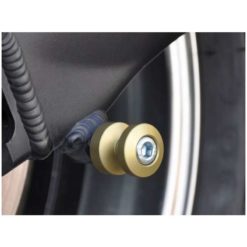 Ständeraufnahmen MP (Paar) in Gold zu Aprilia/Triumph/Yamaha mit Gewinde M