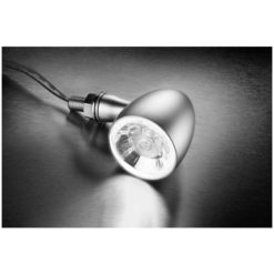 Blinker Kellermann (1 Stück) Bullet 1000 PL WHITE mit LED in chrom matt Bl