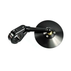 Rückspiegel motogadget (1 Stück) m-REAR 75 aus Alu in SCHWARZ Spiegelfläch