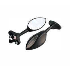 Rückspiegel SHIN YO (Paar) RIPON mit LED Blinker in SCHWARZ (Bef. an Versc