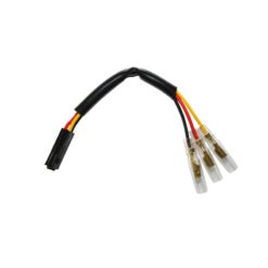Verbindungskabel HIGHSIDER TYP6 für Motorrad Rücklicht, 3 Kabel mit Rund