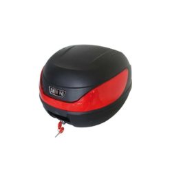 Topcase SHIN YO MILANO UNIVERSAL in SCHWARZ inkl Montageplatte, 32 Liter,