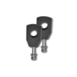 Riser RITZ (Paar) BIG BONE FLAT für Ø 31.80mm Lenker in SCHWARZ (M12x1.5 -