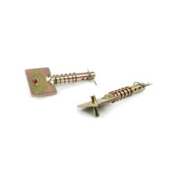 Adapter 6ON Paar (Kegel / Konus / Pinaufnahme) zu Motorradständer VORNE